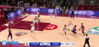 依然不放棄！約克迎著兩人 干拔命中高難度后仰三分追分！