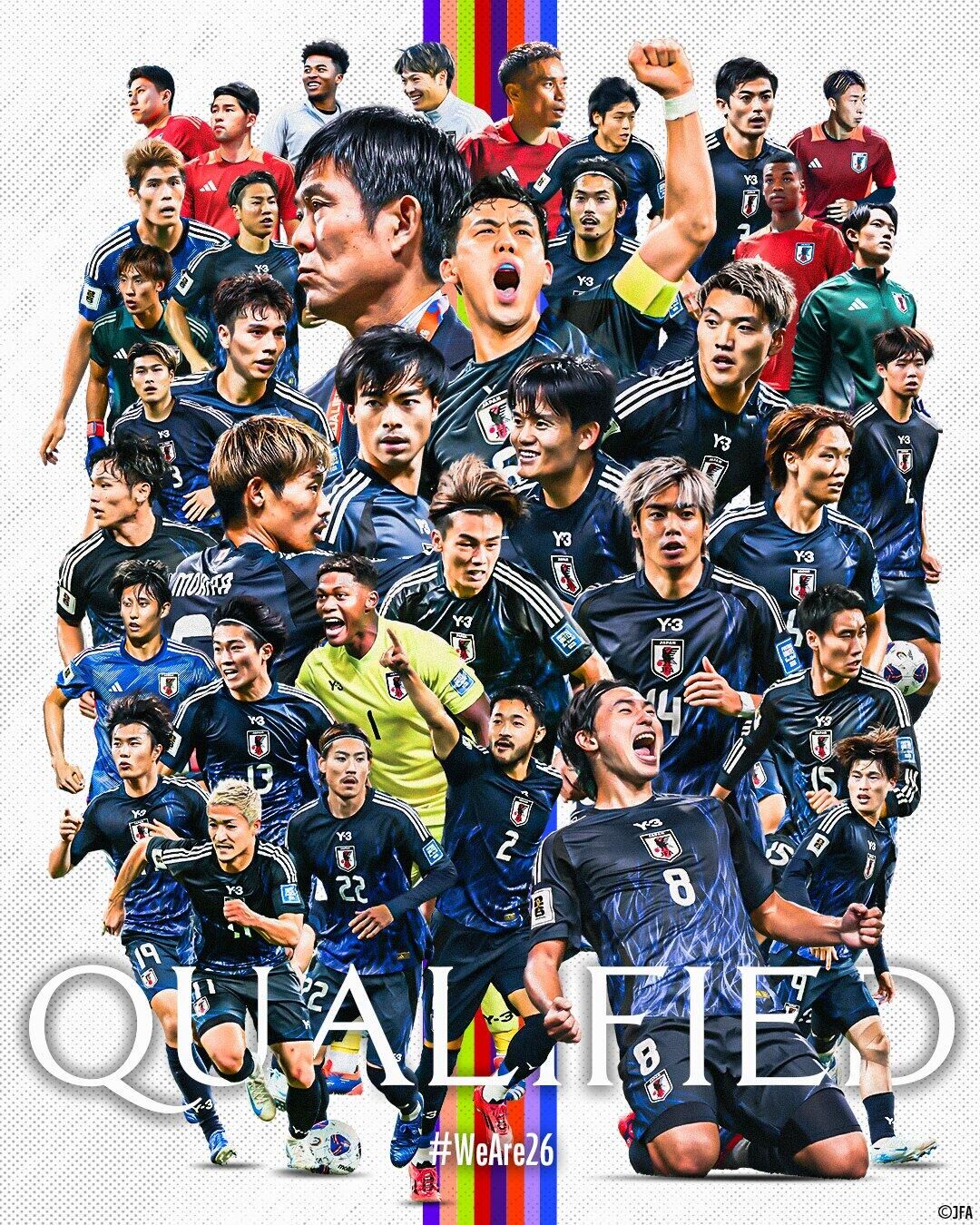 斷層領(lǐng)先！日本7輪6勝1平提前晉級(jí)世界杯，全球除東道主外首隊(duì)！